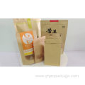 Standing Up Brown Kraft Paper Bag With Window